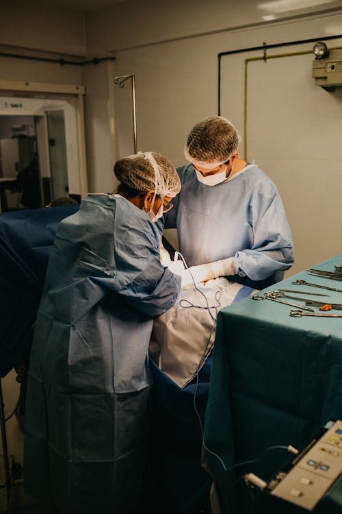 Modern medical clinic with professional staff